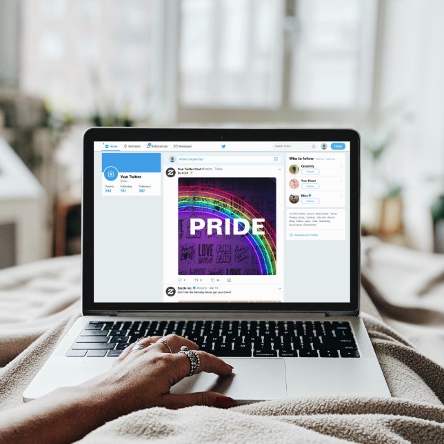 Love Wins Pride Twitter Card (Laptop)