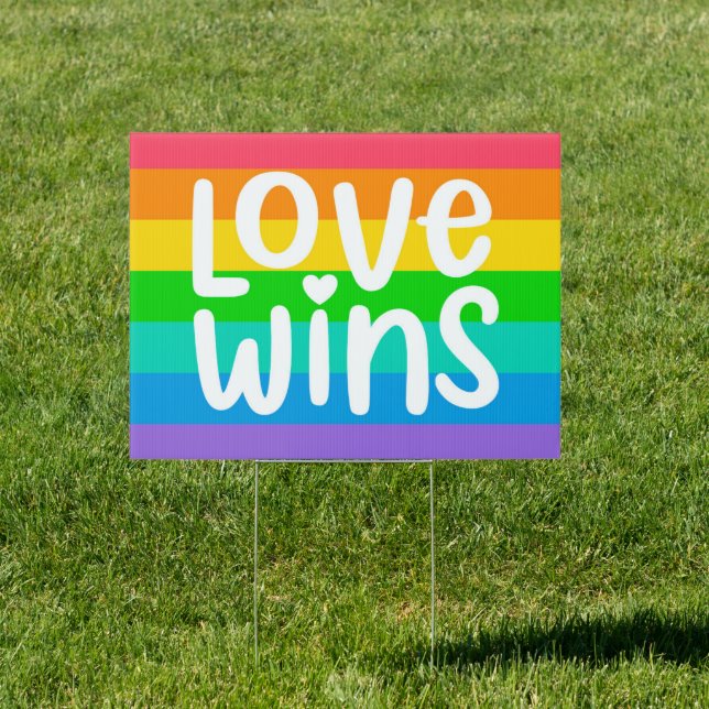 Love Wins Sign (Insitu)