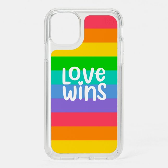 Love Wins Speck iPhone 11 Case (Front)