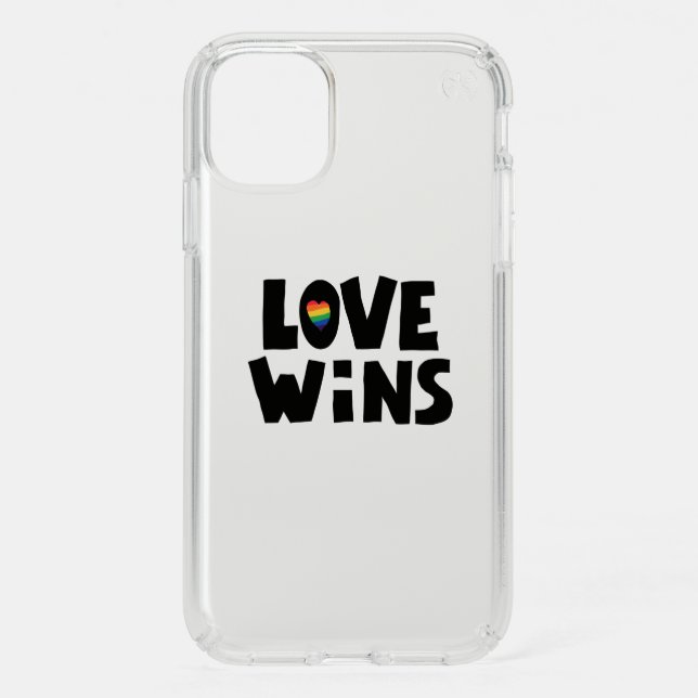 Love Wins Speck iPhone 11 Case (Front)