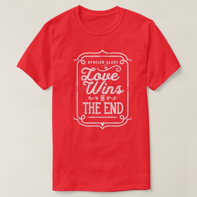 Love Wins T-Shirt (Design Front)
