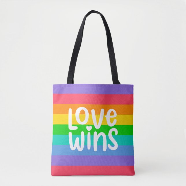 Love Wins Tote Bag (Front)