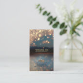 Love Wish Lanterns Business Card (Standing Front)