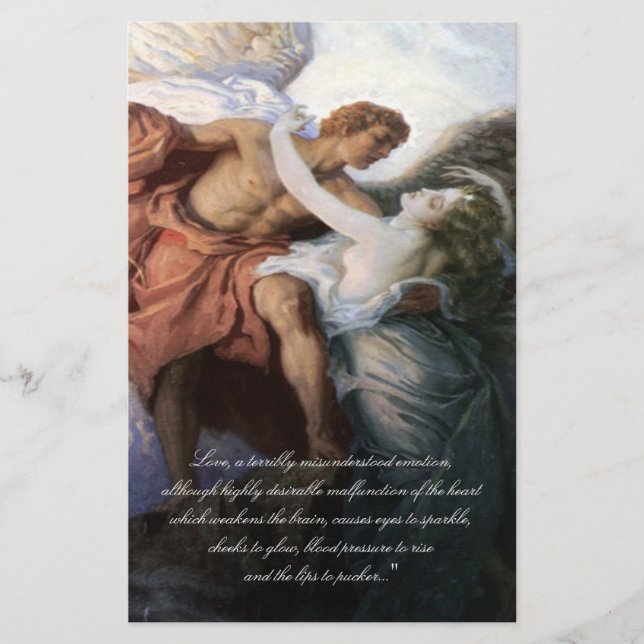 Love with an Angel Stationery (Front)