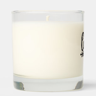 Love With Arrow And Red Heart  Scented Candle