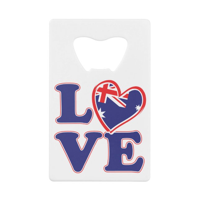 LOVE-with-Australia-Heart Credit Card Bottle Opener (Front)