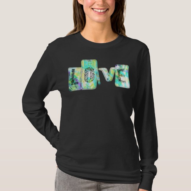 Love with Compassion Baseball T-Shirt (Front)