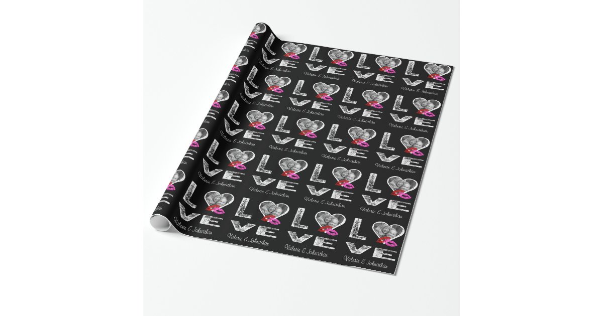 Love & Kisses Wrapping Paper