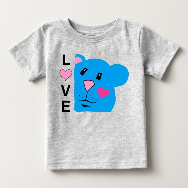 Love With Cute Chipmunk Toddler Tee (Front)