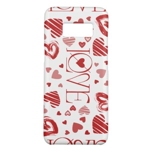 Love With Hearts  Case_Mate Samsung Galaxy S8 Case