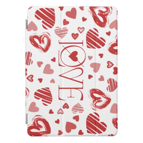 Love With Hearts  iPad Pro Cover