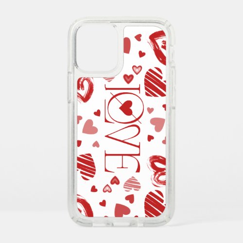 Love With Hearts  Speck iPhone 12 Mini Case
