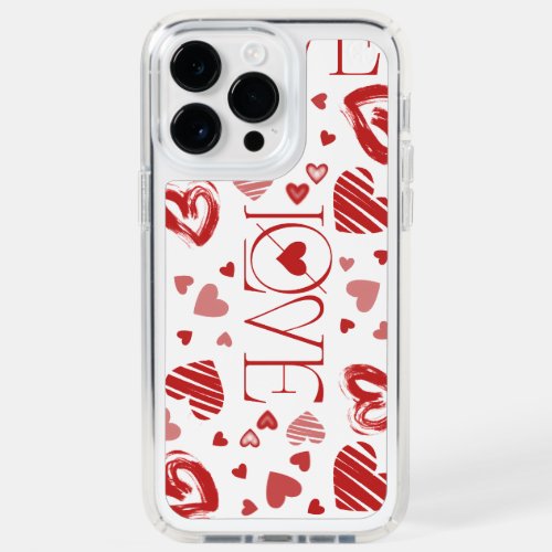Love With Hearts  Speck iPhone 14 Pro Max Case