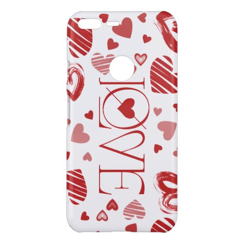 Love With Hearts  Uncommon Google Pixel XL Case