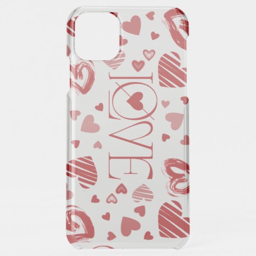 Love With Hearts  iPhone 11 Pro Max Case