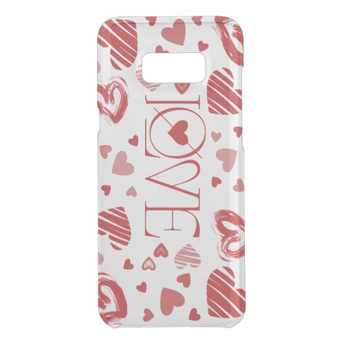 Love With Hearts  Uncommon Samsung Galaxy S8 Case