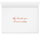 Love with swans and diamond cards (Inside Horizontal (Bottom))