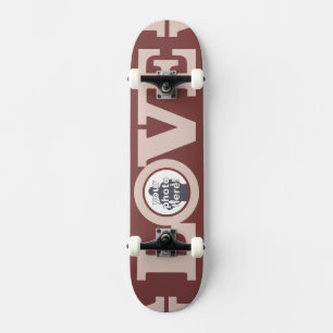 LOVE with YOUR PHOTO custom skateboard Deck