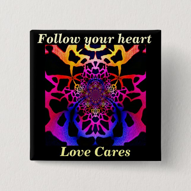 Love within_ button (Front)