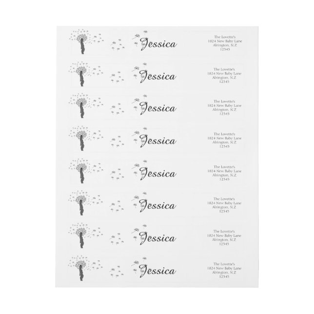 Love Within Wrap Around Address Label (Sheet)
