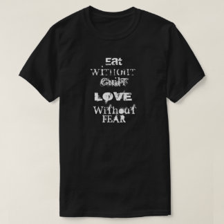 "Love without Guilt" - Men's Dark T-Shirt