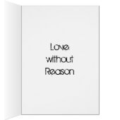 Love without Reason Cards (Inside (Right))