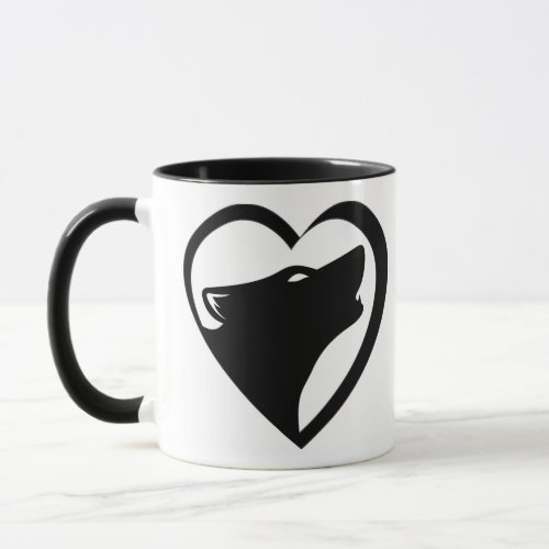 Love Wolves San Andreas Shifter series logo Mug