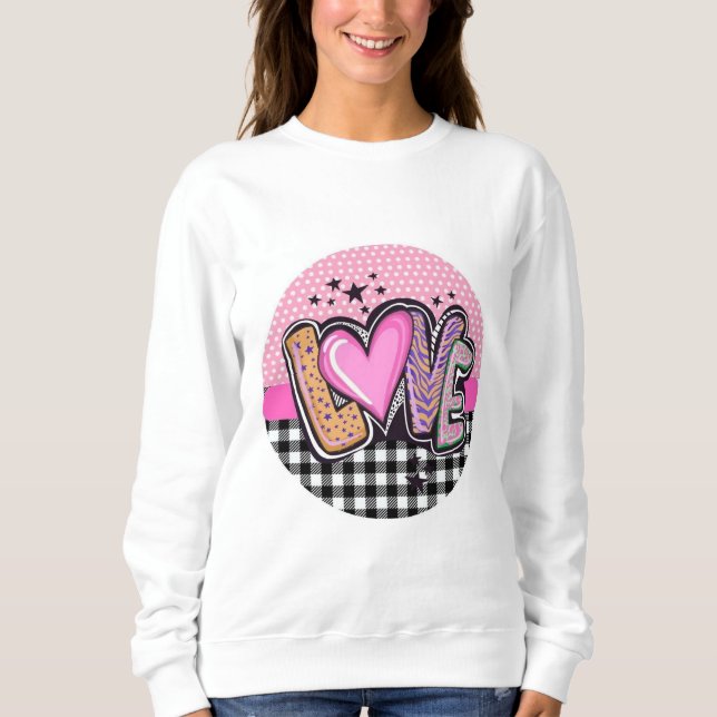 Love Women's Basic Sweatshirt (Front)