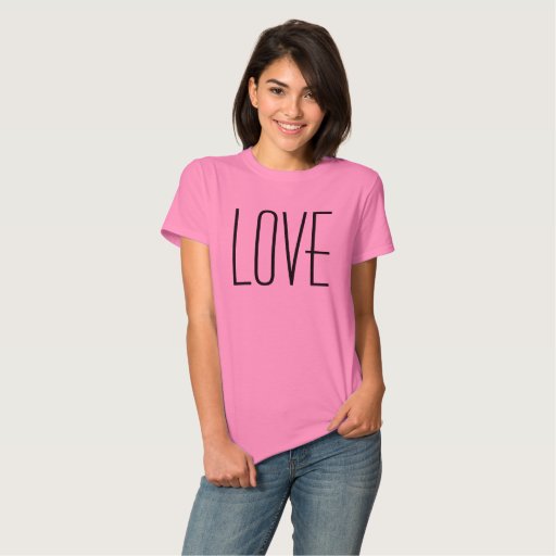 LOVE Women's T-Shirt | Zazzle