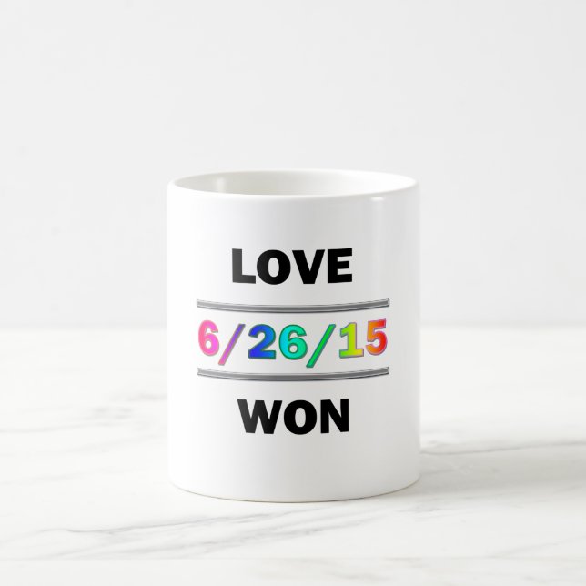 Love Won Color Morph Mug (Center)