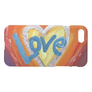 Love Word Inspirational Custom Art iPhone 7 Case