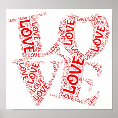 Love Word picture Poster