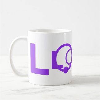 LOVE Wordmark Mug Purple