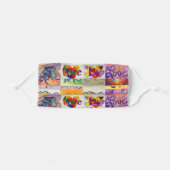 Love Words Inspirational Art Custom Face Masks (Front, Folded)