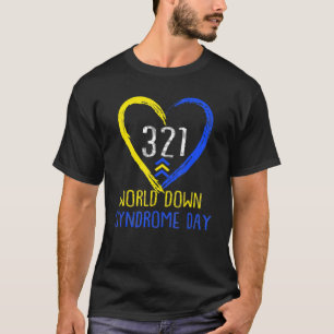 Love World Down Syndrome Awareness Day Love 10 T-Shirt