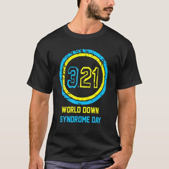 Love World Down Syndrome Awareness Day Love T-Shirt (Front)
