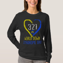 Love World Down Syndrome Awareness Day Love T-Shirt