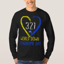 Love World Down Syndrome Awareness Day Love T-Shirt