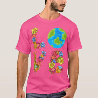 Love World Earth Day 2021 Environmental 	love Worl T-Shirt