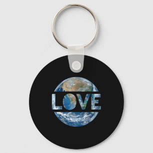 Love world earth day 2026 environmental animal tre keychain