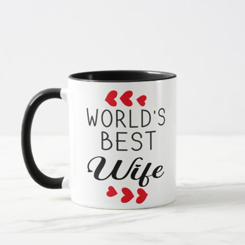 love worlds best wife quotes mother day  mug
