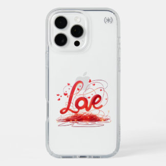 Love Woven With Red Wires iPhone 16 Pro Max Case
