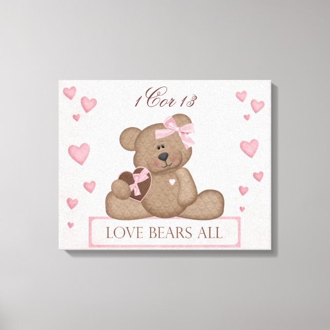 Love Wrapped Canvas Print (Front)