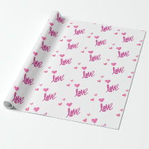 Love wrapping paper 