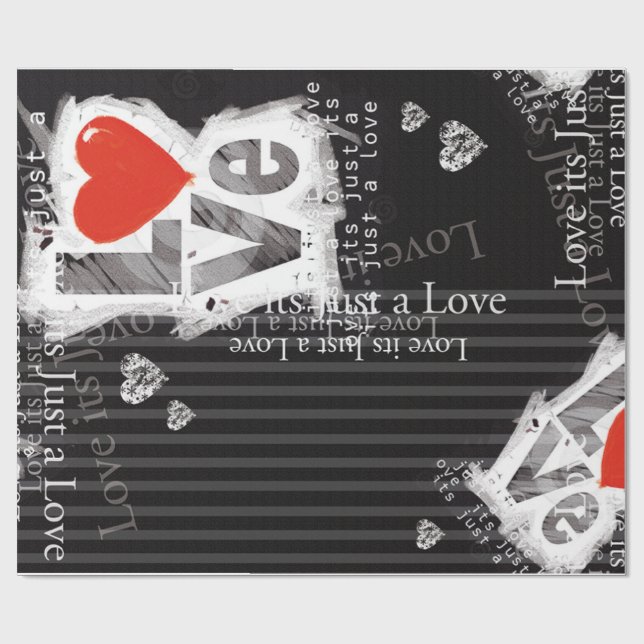 Love Wrapping Paper (Flat)