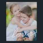 Love Writing Photo Faux Wrapped Canvas<br><div class="desc">Preserve the precious moments with personalized wall decor. Makes a great gift!</div>