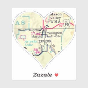 Love Yerington NV Sticker