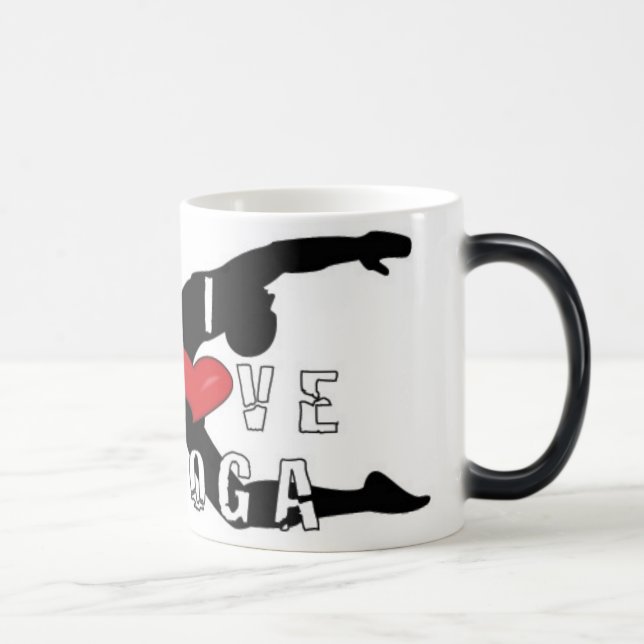 Love YOga Color Morph Mug (Right)