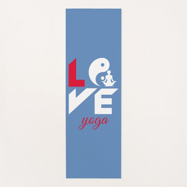 Love yoga mat (Front)