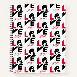 Love yoga notebook